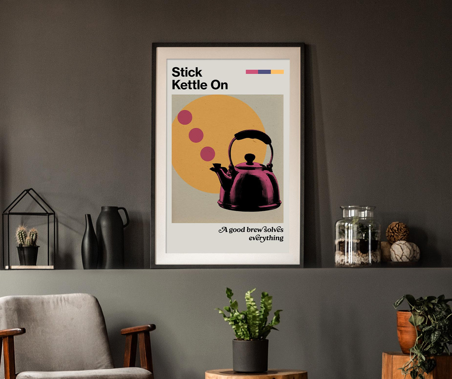 A Good Brew - Art Print