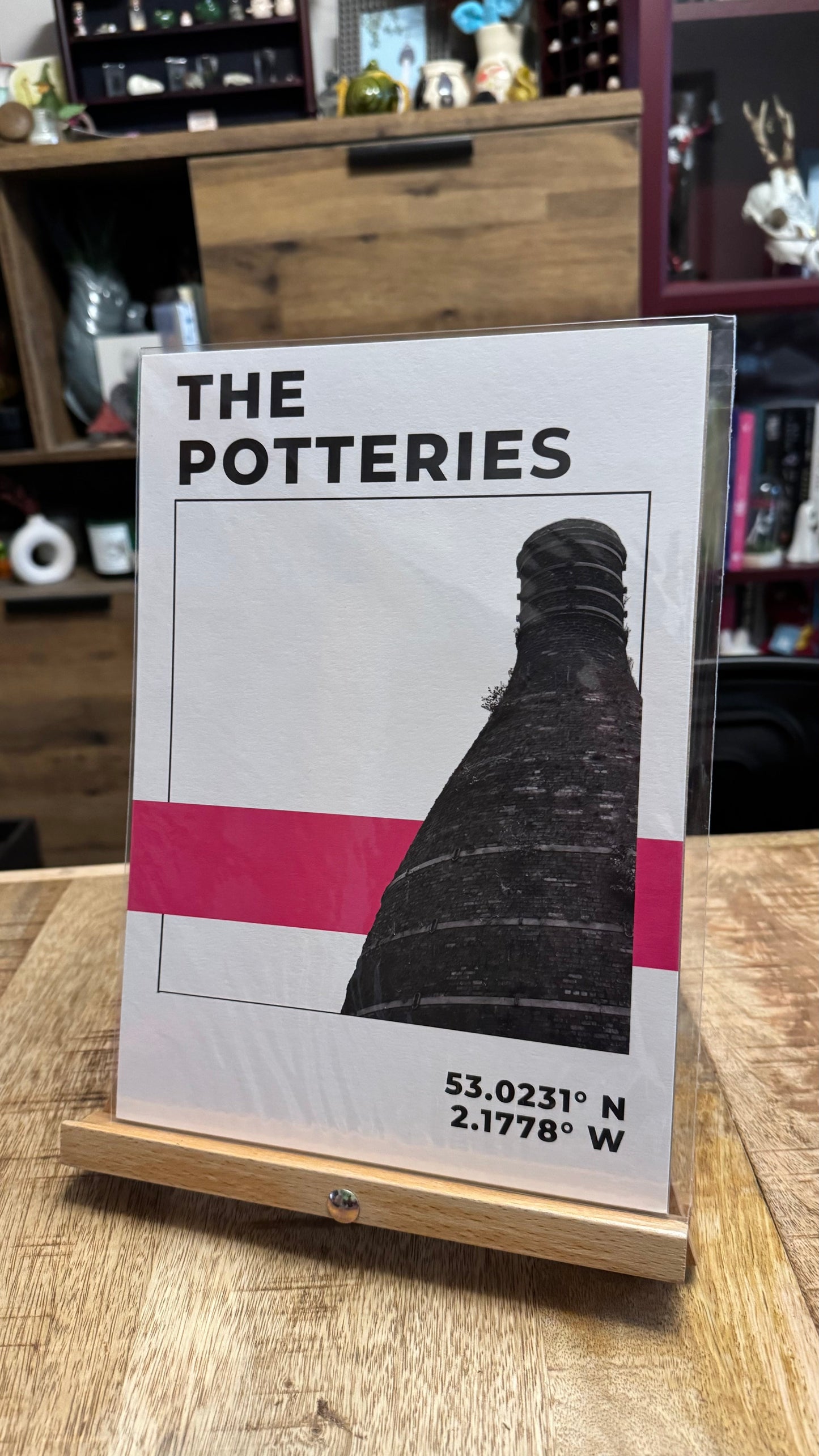 Potteries Pot Bank Design Print