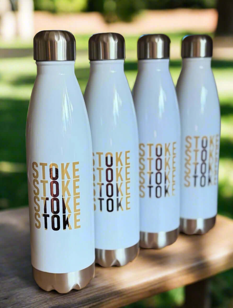 Reusable water bottle Stoke with bottle kiln design