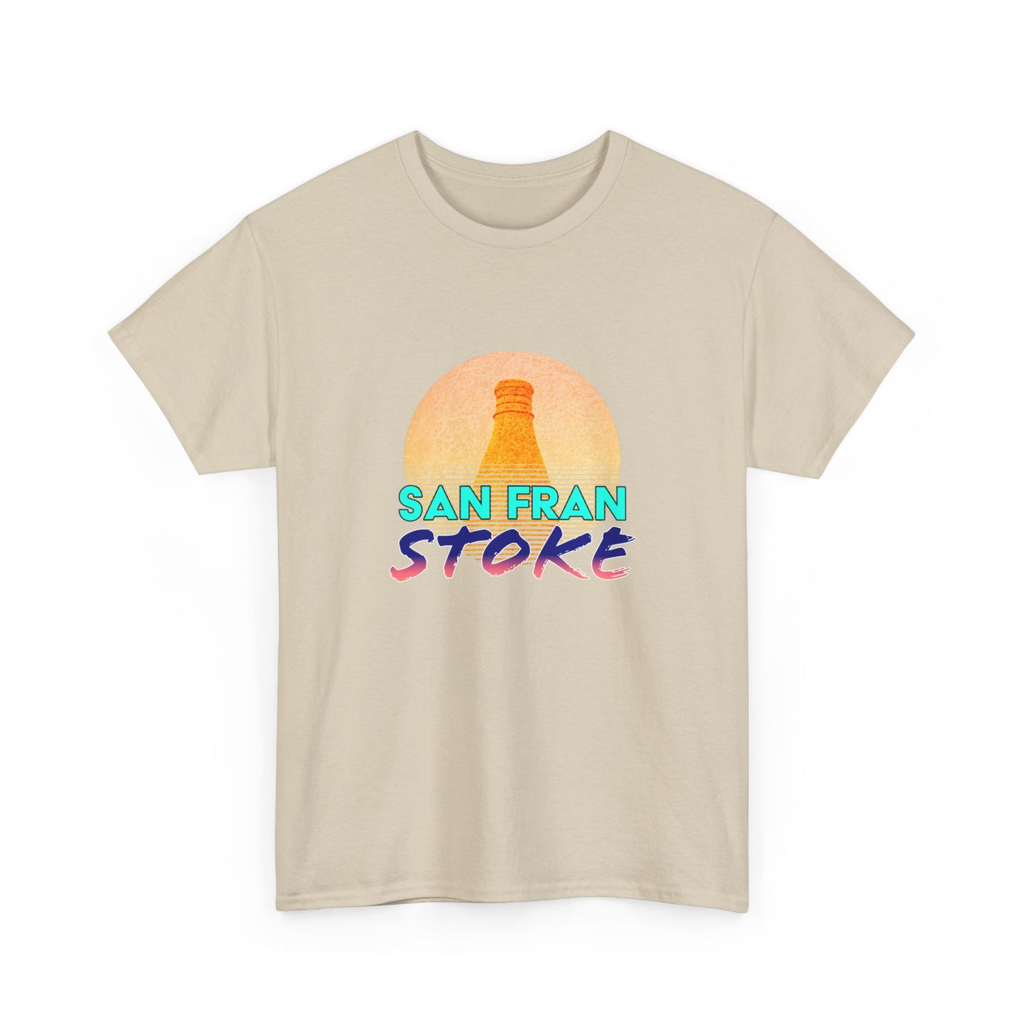 San Fran Stoke T-Shirt - Stoke Synthwave