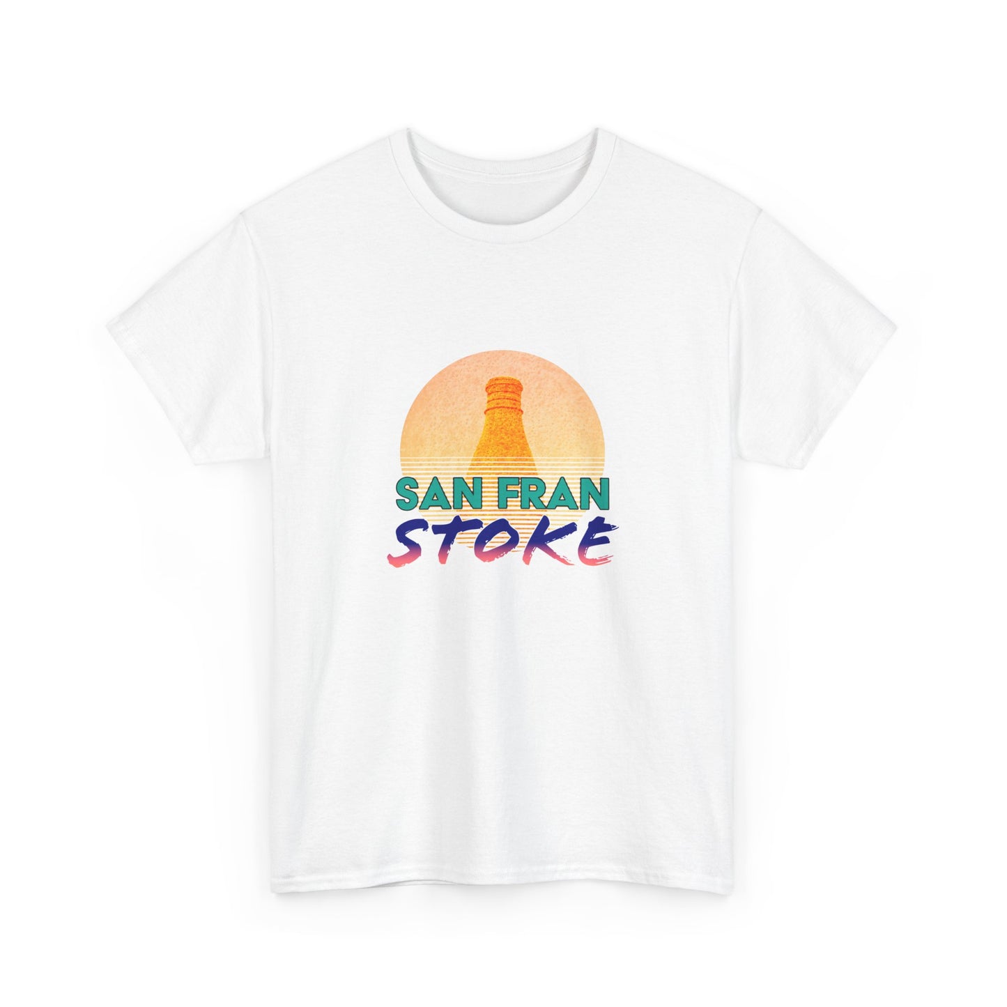 San Fran Stoke T-Shirt - Stoke Synthwave