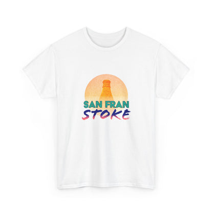 San Fran Stoke T-Shirt - Stoke Synthwave