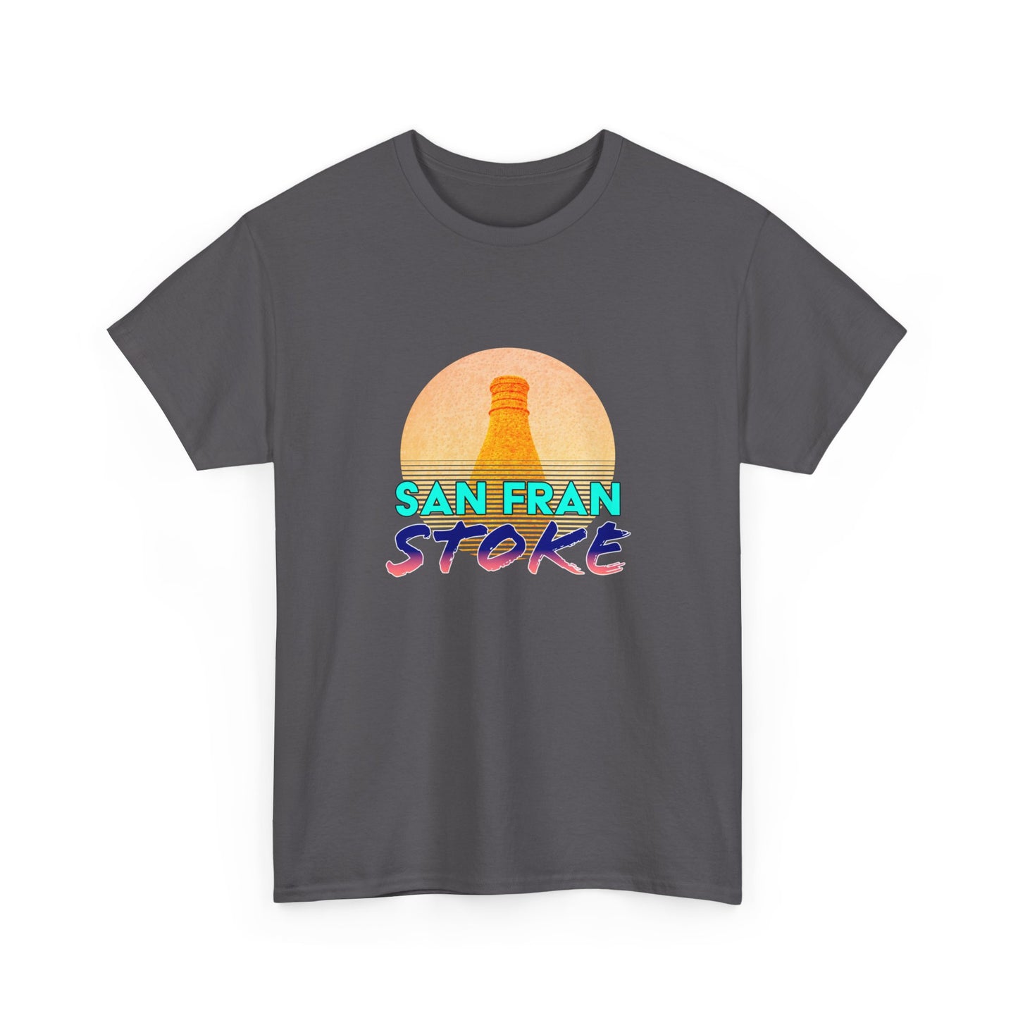 San Fran Stoke T-Shirt - Stoke Synthwave