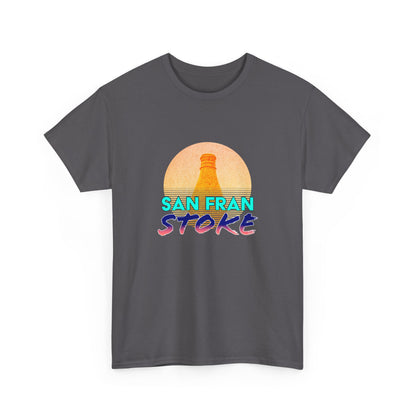 San Fran Stoke T-Shirt - Stoke Synthwave