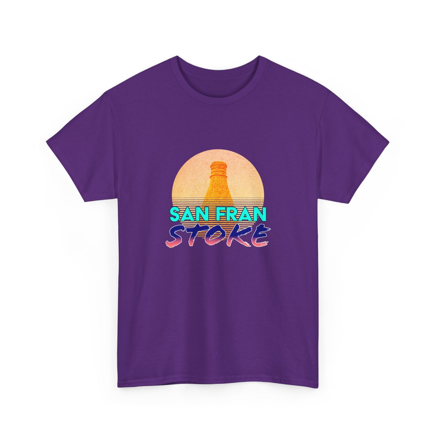 San Fran Stoke T-Shirt - Stoke Synthwave