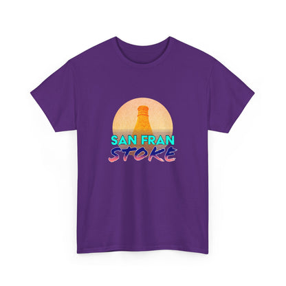 San Fran Stoke T-Shirt - Stoke Synthwave