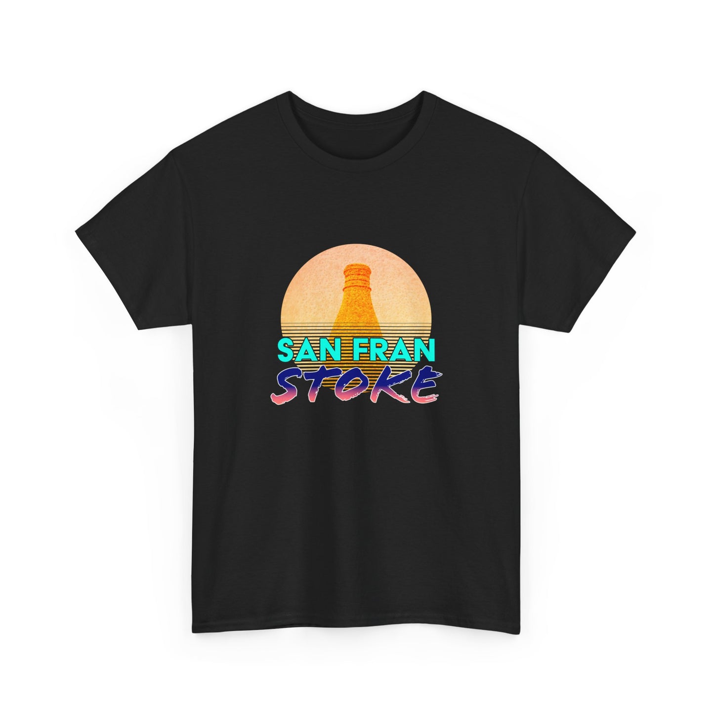 San Fran Stoke T-Shirt - Stoke Synthwave