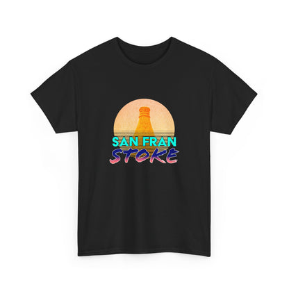 San Fran Stoke T-Shirt - Stoke Synthwave