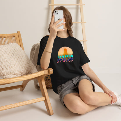 San Fran Stoke T-Shirt - Stoke Synthwave