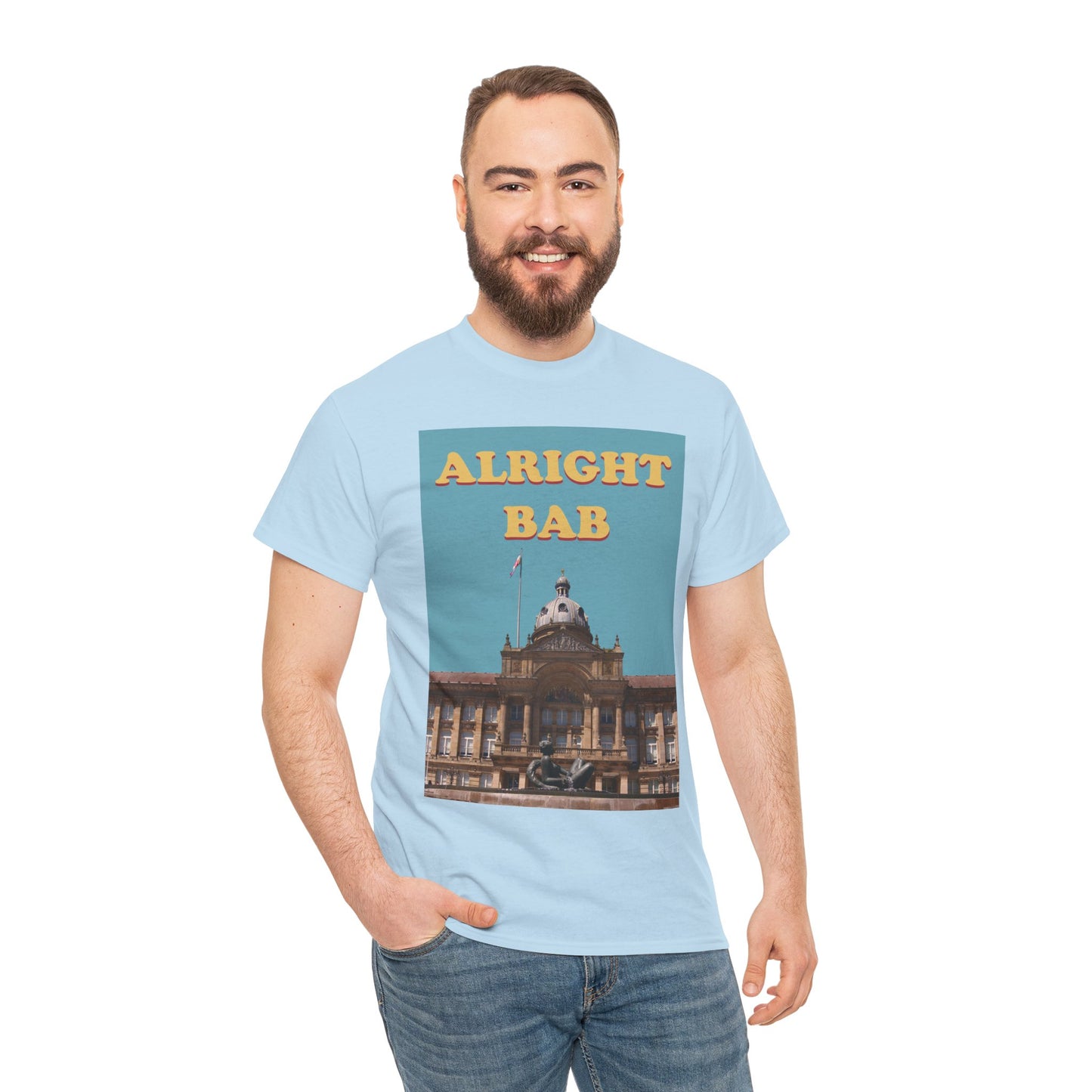 Alright Bab  t-shirt Wes Anderson style