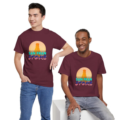 San Fran Stoke T-Shirt - Stoke Synthwave