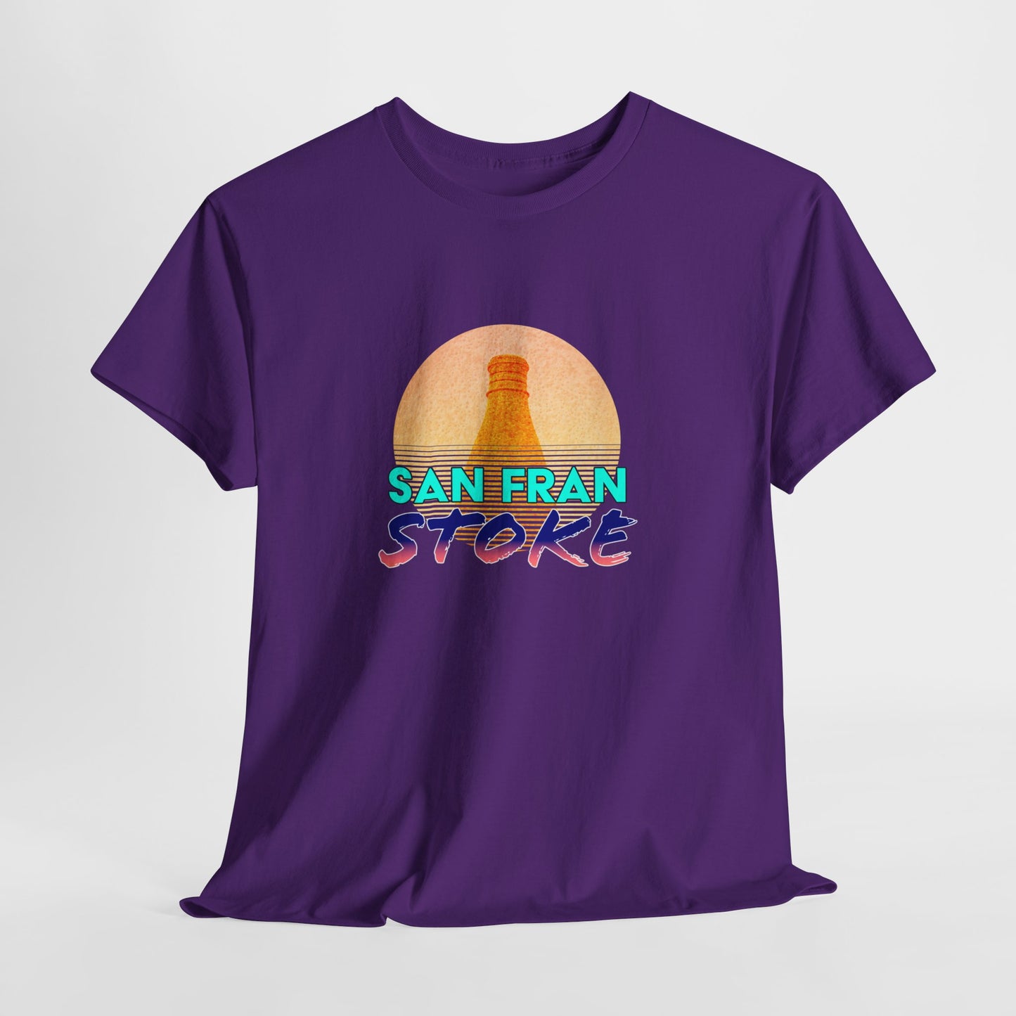 San Fran Stoke T-Shirt - Stoke Synthwave