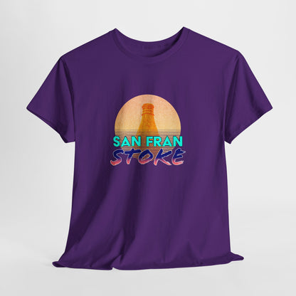 San Fran Stoke T-Shirt - Stoke Synthwave