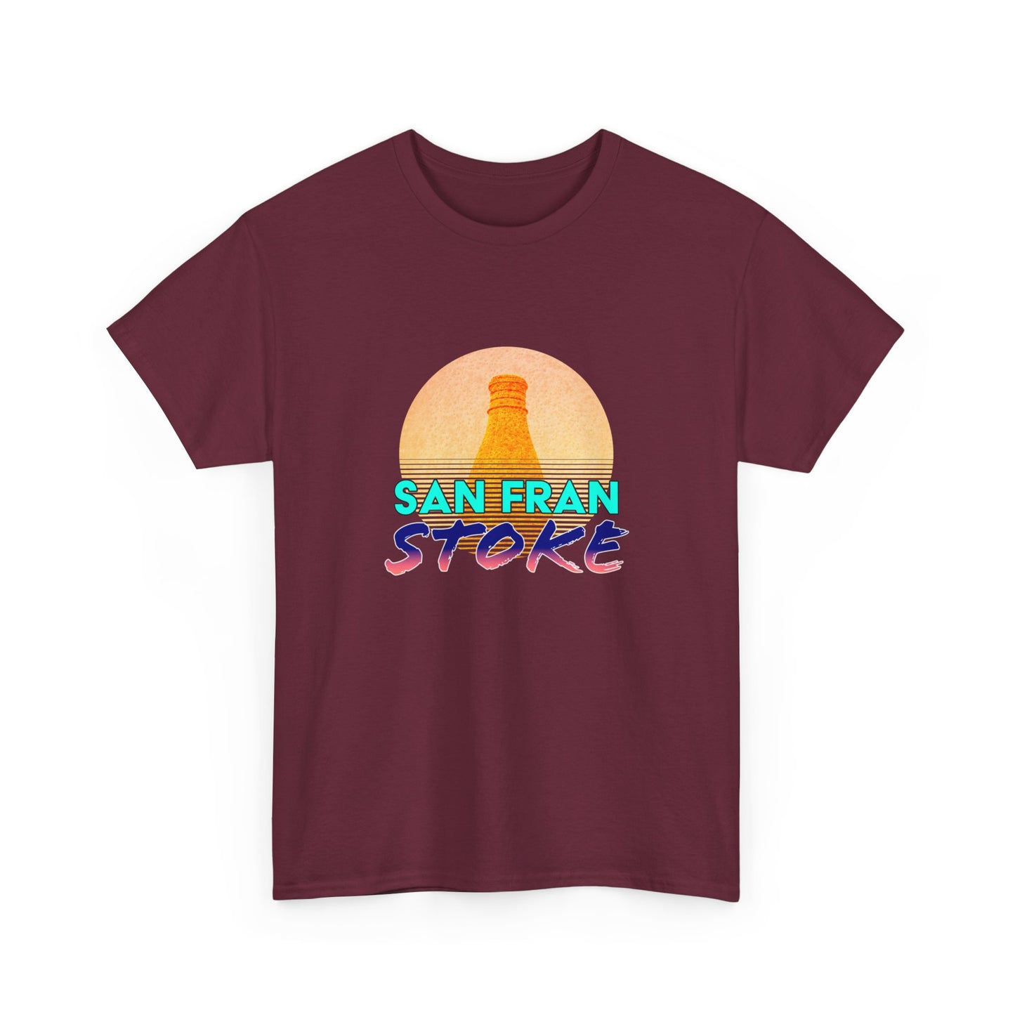 San Fran Stoke T-Shirt - Stoke Synthwave