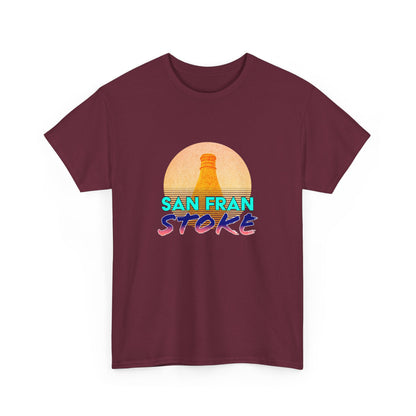San Fran Stoke T-Shirt - Stoke Synthwave