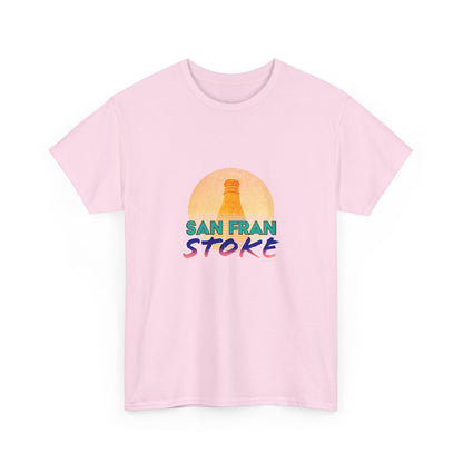 San Fran Stoke T-Shirt - Stoke Synthwave