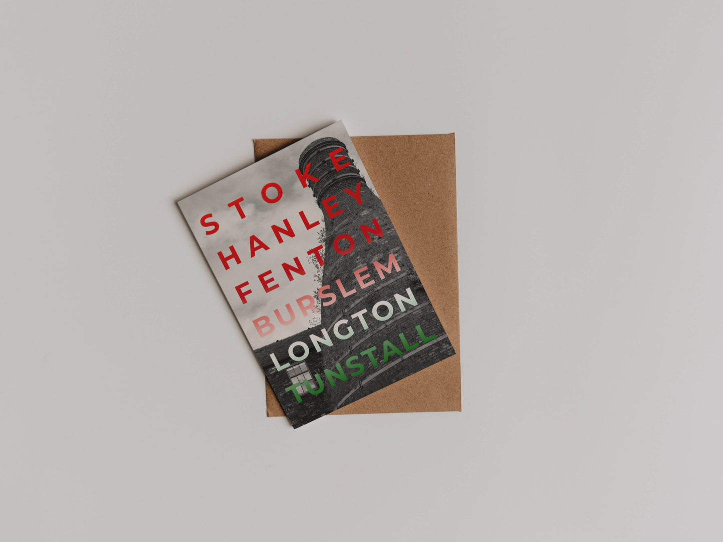 6 Towns Christmas Greetings Card