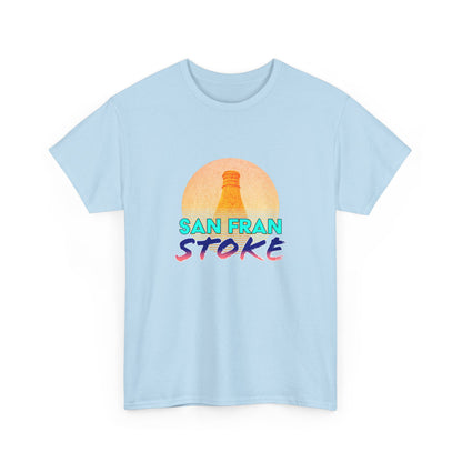 San Fran Stoke T-Shirt - Stoke Synthwave