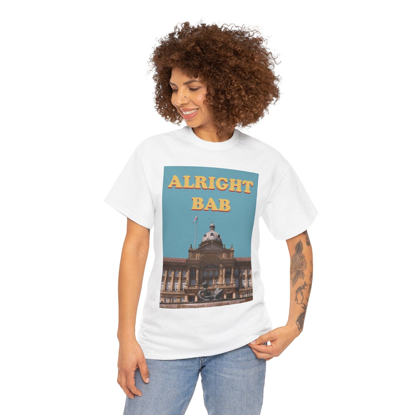 Alright Bab  t-shirt Wes Anderson style