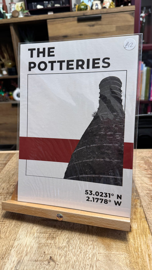 Potteries Pot Bank Design Print