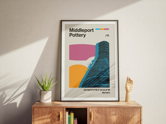 Middleport Pottery Poster Print