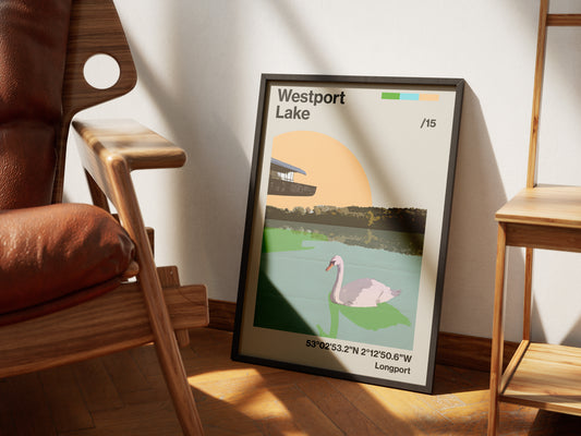 Westport Lake Poster Print